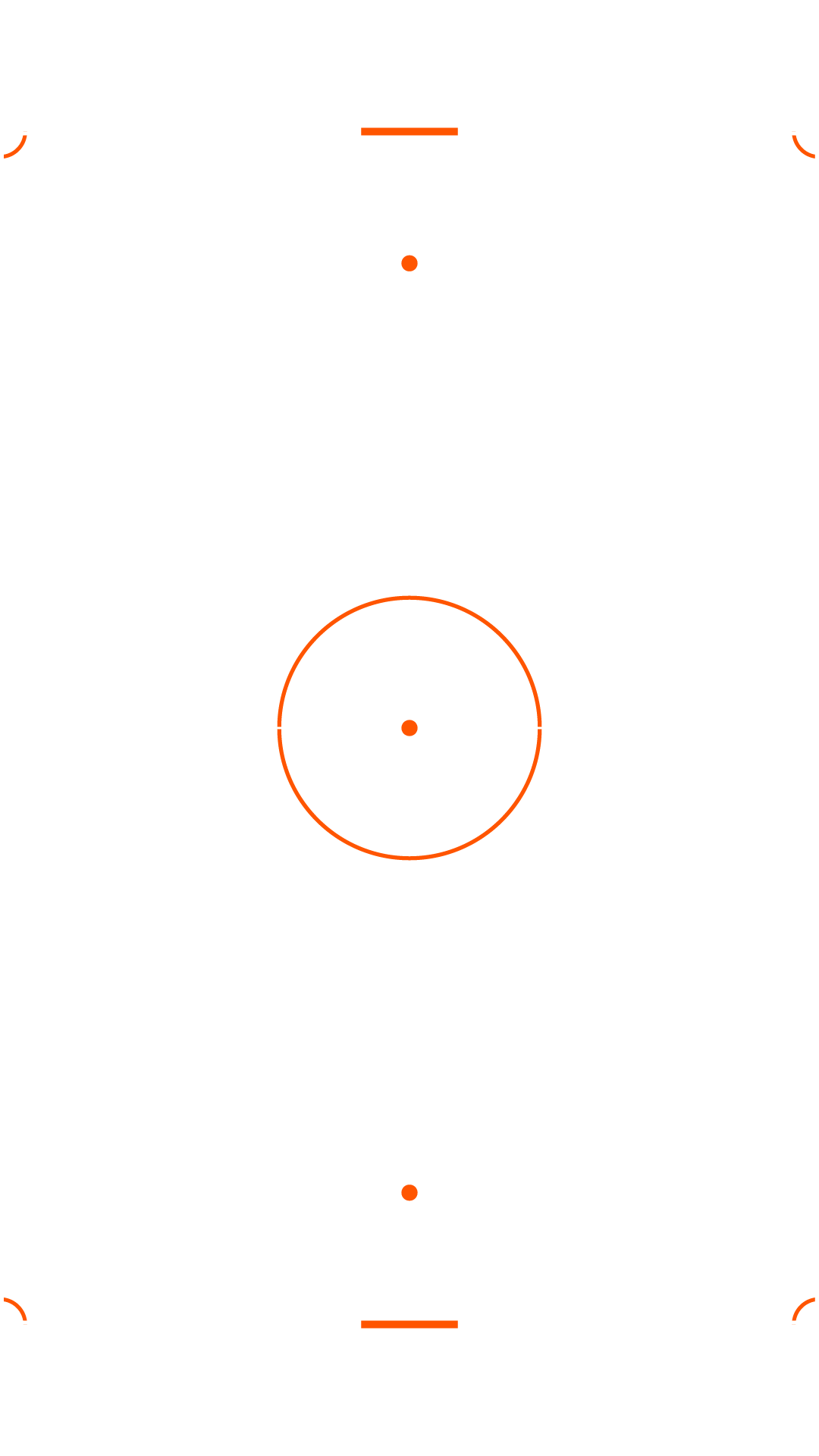 Football Pitch White